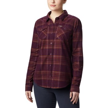 Columbia Overhemd Dames, Times Two Corduroy Long Sleeve Zwart Roze, 94WSIHFMR